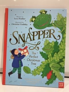 1 X BOX JOHN LEWIS SNAPPER BOOKS THE PERFECT CHRISTMAS TREE