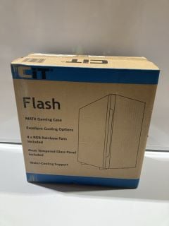 QTY OF ITEMS TO INCLUDE 1 X FLASH MATX GAMING CASE TOTAL (SEALED) RRP £100 AND DVDS + CDS 18+ ID MAY BE REQUIRED