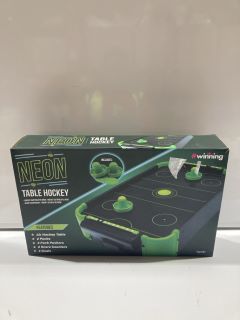 QTY OF ITEMS TO INCLUDE NEON TABLE HOCKEY