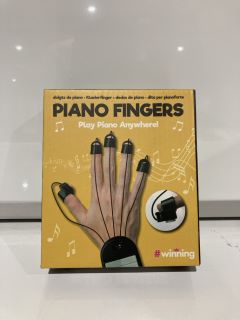 1 X BOX OF PIANO FINGERS PLAY PIANO ANYWHERE TOTAL RRP £120