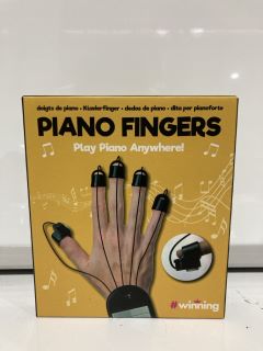 1 X BOX OF PIANO FINGERS PLAY PIANO ANYWHERE TOTAL RRP £120