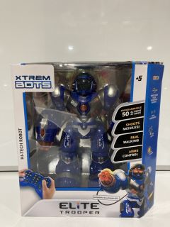 QTY OF ITEMS TO INCLUDE XTREME BOTS ELITE TROOPER