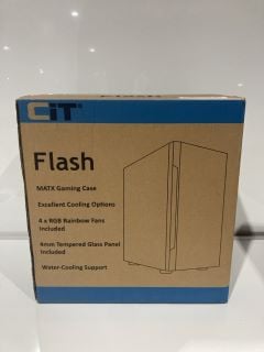 2 X FLASH MATX GAMING CASE TOTAL (SEALED) RRP £100