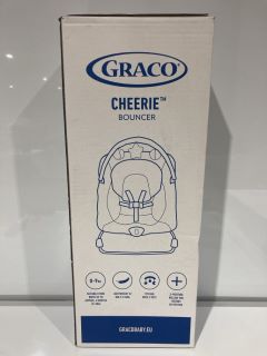 2 X GRACO CHEERIE BOUNCER TOTAL RRP £100