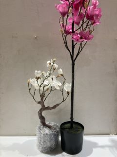 3 X LEAF FLOWERS IN POT TOTAL RRP £130