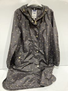 JOULES BLUE RAIN COAT WOMENS