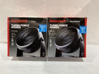 2X HONEYWELL TURBO FORCE POWER  AIR CIRCULATOR