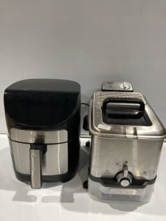 TEFAL AIR FRYER + GOURMA AIR FRYER