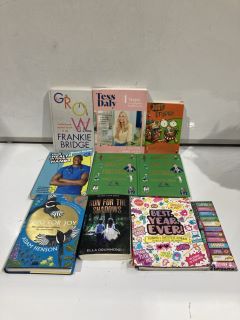 BOX OF BOOKS INCLUDING 50 TIMES FOOTBALL CHANGED THE WORLD