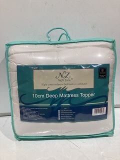 AIRFLOW MATRESS TOPPER+NIGHT ZONE DEEP MATTRESS TOPPER+WONDERFUL WOOL PILLOW