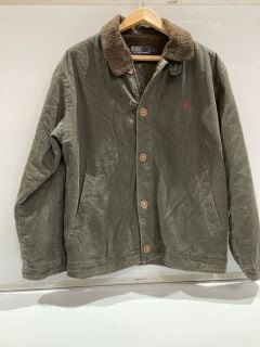 POLO RALPH LAUREN VINTAGE CORDUROY DECK JACKET TOTAL RRP £93