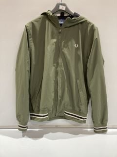 FRED PERRY NYLON RIPSTOP HOODED BRENTHAM JACKET RRP £82