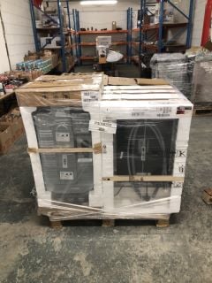 1X PALLET WITH TOTAL RRP VALUE OF £3134 TO INCLUDE 1X BUILT-IN DISHWASHERS MODEL NO MEI G7191SCVI, 1X HOTPOINT BUILT-IN DISHWASHERS MODEL NO H7IHP42LU K, 1X FLAVEL ELECTRIC COOKERS MODEL NO MLB5CDK (