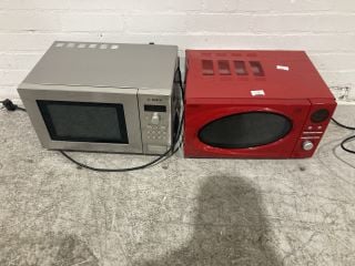 NEXT 499072 RED 800W MICROWAVE AND BOSCH HMT75M451B MICROWAVE