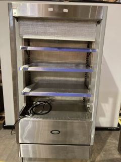 FOSTER STAINLESS STEEL CHILLING DISPLAY THREE SHELF MODEL: H27000S