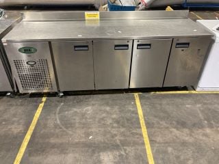 FOSTER STAINLESS STEEL FOUR DOOR CHIILED COUNTER UNIT