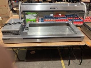 VICTOR ELECTRONIC HEATED SERVING STATION WITH CANOPY MODEL NUMBER CTRED15F