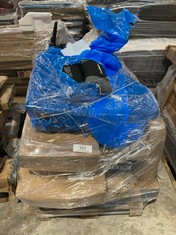 PALLET OF VARIETY OF FURNITURE OF DIFFERENT SIZES AND MODELS INCLUDING GAMING CHAIR DRIFT BLACK AND GREY (MAY BE BROKEN OR INCOMPLETE).