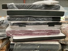 9 X MATTRESSES OF DIFFERENT SIZES AND MODELS INCLUDING 150X190 MATTRESSES (MAY BE BROKEN OR DIRTY).