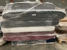 8 X MATTRESSES OF DIFFERENT SIZES AND MODELS INCLUDING 190X135 MATTRESSES (MAY BE BROKEN OR DIRTY).