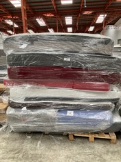 8 X VARIETY OF MATTRESSES OF DIFFERENT MODELS AND SIZES INCLUDING BOXHYBRID MATTRESSES IN UNSPECIFIED SIZES (MAY BE DIRTY OR BROKEN).