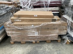 PALLET VARIETY OF FURNITURE INCLUDING DINING TABLE (MAY BE BROKEN OR INCOMPLETE).