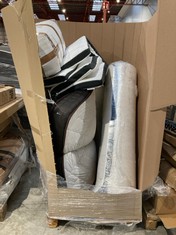 5 X RANGE OF MATTRESSES AND MATTRESS TOPPERS INCLUDING A VISCOELASTIC COMFORT FOAM MATTRESS TOPPER MEASURING 90X190 (MAY BE DIRTY OR BROKEN).