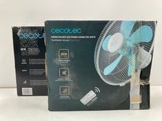 2 X FANS CECOTEC MODELS ENERGY SILENCE 535 2 IN 1 AND ENERGY SILENCE POWER CONNECTED WHITE - LOCATION 26A.