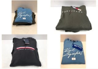 3 X SWEATSHIRTS VARIOUS MODELS AND SIZES INCLUDING TOMMY HILFIGER SWEATSHIRT SIZE 5XL-LOCATION 19A.