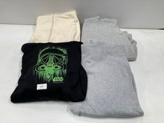 4 X SWEATSHIRTS VARIOUS SIZES, BRANDS AND MODELS INCLUDING STAR WARS SWEATSHIRT SIZE XL - LOCATION 27A.