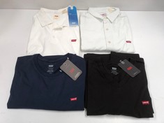 4 X LEVIS CLOTHING VARIOUS SIZES AND MODELS INCLUDING POLO SHIRT SIZE XL - LOCATION 35A.