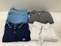 4 X GARMENTS VARIOUS SIZES AND MODELS INCLUDING GREY SHIRT SIZE 5XL- LOCATION 28A.