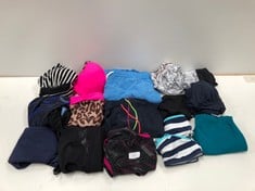 13 X SWIMSUITS/BIKINIS VARIOUS SIZES AND MODELS INCLUDING BLUE AND BLACK SPEEDO SWIMMING COSTUME SIZE 32 - LOCATION 13B.