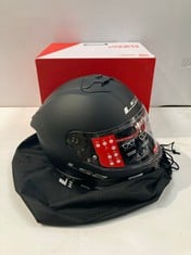 MOTORBIKE HELMET LS2 HELMETS BLACK MODEL LS2 FF353 RAPID 2 SIZE M - LOCATION 21B.