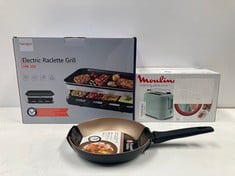 3 X ASSORTED KITCHEN ITEMS INCLUDING MOULINEX TOASTER - LOCATION 33B.