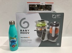 3 X HOUSEHOLD ITEMS INCLUDING BABY MOOV FOOD PROCESSOR - LOCATION 37B.