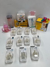 20 X INFANT ITEM INCLUDING ANATOMICAL BOTTLE TEAT SUAVINEX - LOCATION 46B .