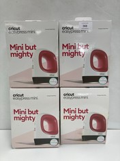 4 X MINI STAMPING IRON (UK PLUG) - LOCATION 42B .