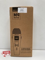 TRACK DIGITAL RECORDER ZOOM MODEL M4 MICTRACK (P.V.P. 319€) - LOCATION 42B .