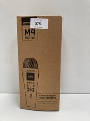 TRACK DIGITAL RECORDER ZOOM MODEL M4 MICTRACK (P.V.P. 319€) - LOCATION 42B .