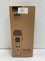 TRACK DIGITAL RECORDER ZOOM MODEL M4 MICTRACK (P.V.P. 319€) - LOCATION 42B .