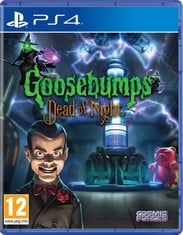 6 X VIDEO GAME FOR PS4 GOOSEBUMPS DEAD OF NIGHT IN ENGLISH, SPANISH, ITALIAN AND FRENCH (SEALED) - LOCATION 26B.