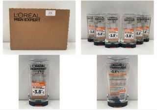 6 X LOREAL MEN EXPERT HYDRA ENERGETIC SHOWER GEL -3.8C - LOCATION 22B.