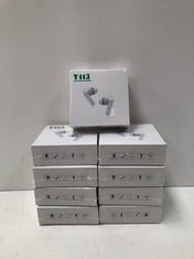 9 X WIRELESS HEADPHONES Y113 WHITE - LOCATION 10B.