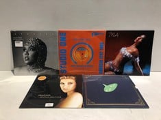 5 X VINYL VARIOUS ARTISTS INCLUDING CELINE DION-LOCATION 2B.