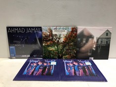 5 X VINYL VARIOUS ARTISTS INCLUDING AHMAD JAMAL-LOCATION 2B.