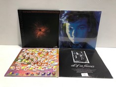 4 X VINYL VARIOUS ARTISTS INCLUDING EZRA FURMAN-LOCATION 2B.