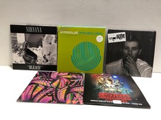 5 X VINYLS VARIOUS ARTISTS INCLUDING NIRVANA-LOCATION 2B.