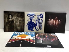 5 X VINYL VARIOUS ARTISTS INCLUDING TEXAS SUN-LOCATION 3B.