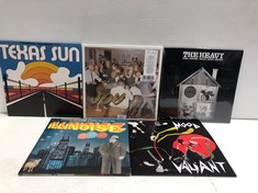 5 X VINYL VARIOUS ARTISTS INCLUDING TEXAS SUN-LOCATION 3B.